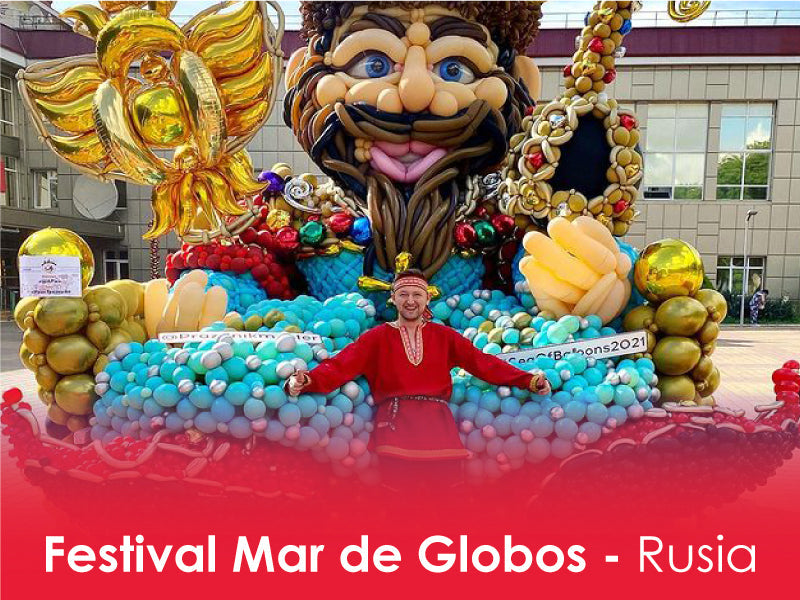 Sempertex Presente en el festival Mar de Globos de Gelendzhik Rusia