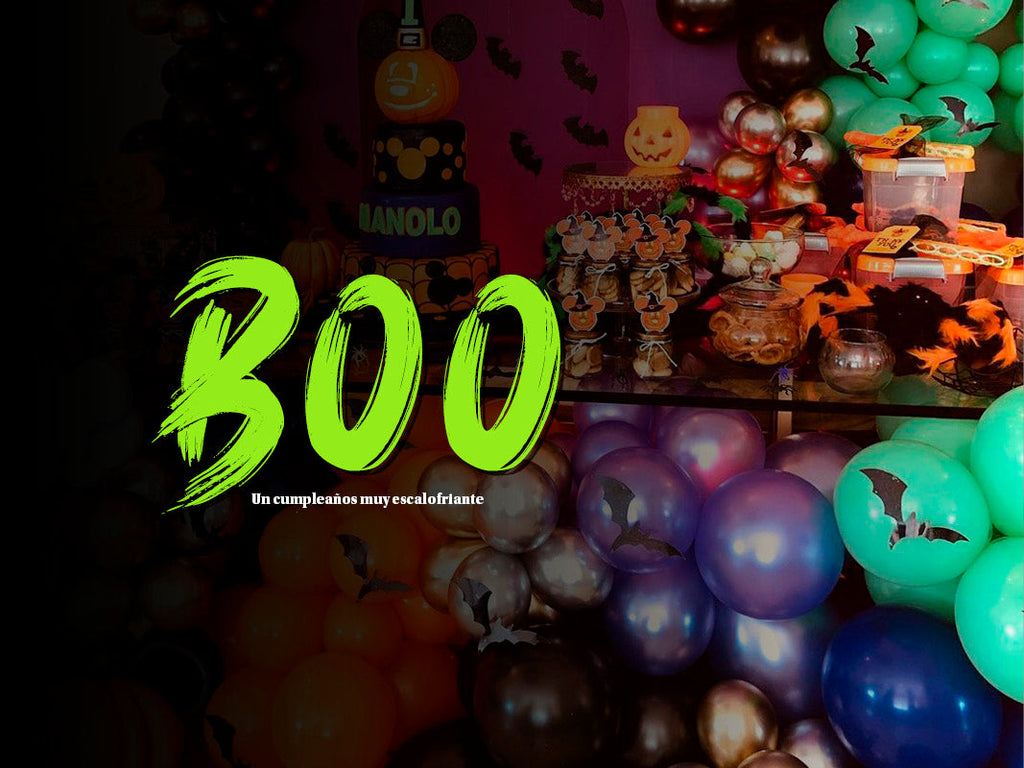 BOO A very spooky birthday