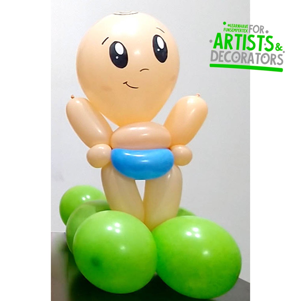 BEBÉ EN GLOBOS