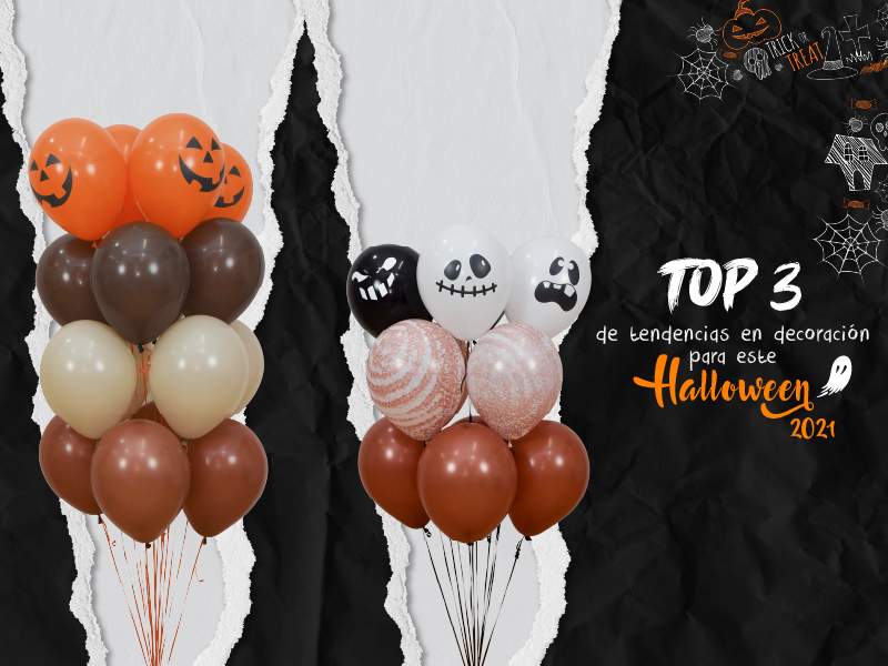 Top 3 de tendencias en decoración para este Halloween 2021