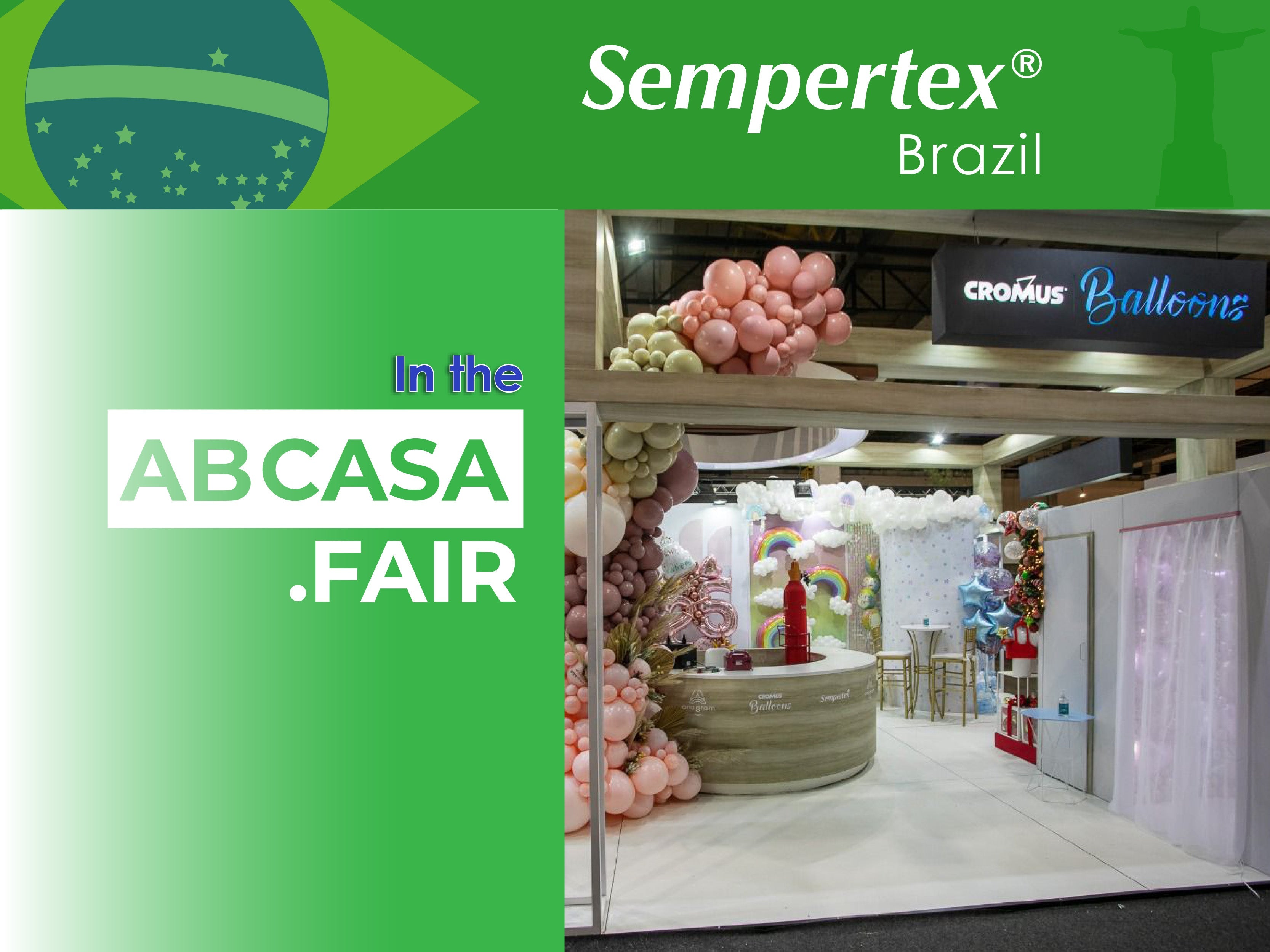 Sempertex en Brasil: Presente en la Feria ABCasa