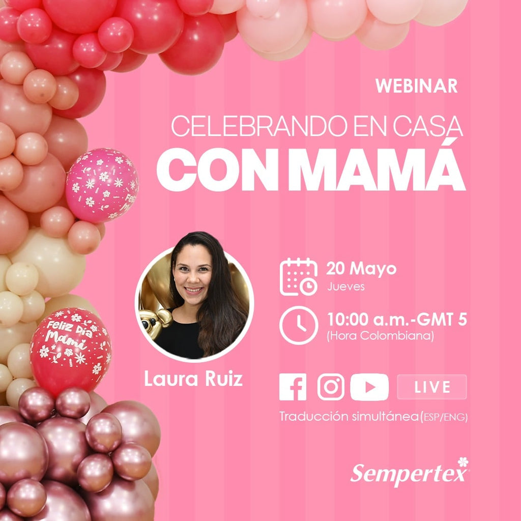 Webinar Celebrating with Mom 